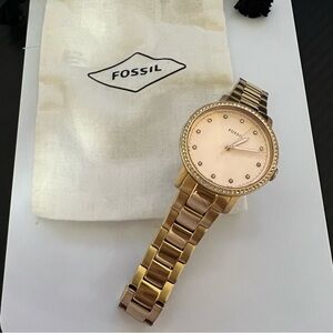 Fossil Rosegold watch
